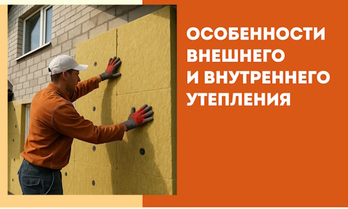 Какие особенности внешнего и внутреннего утепления в грозном