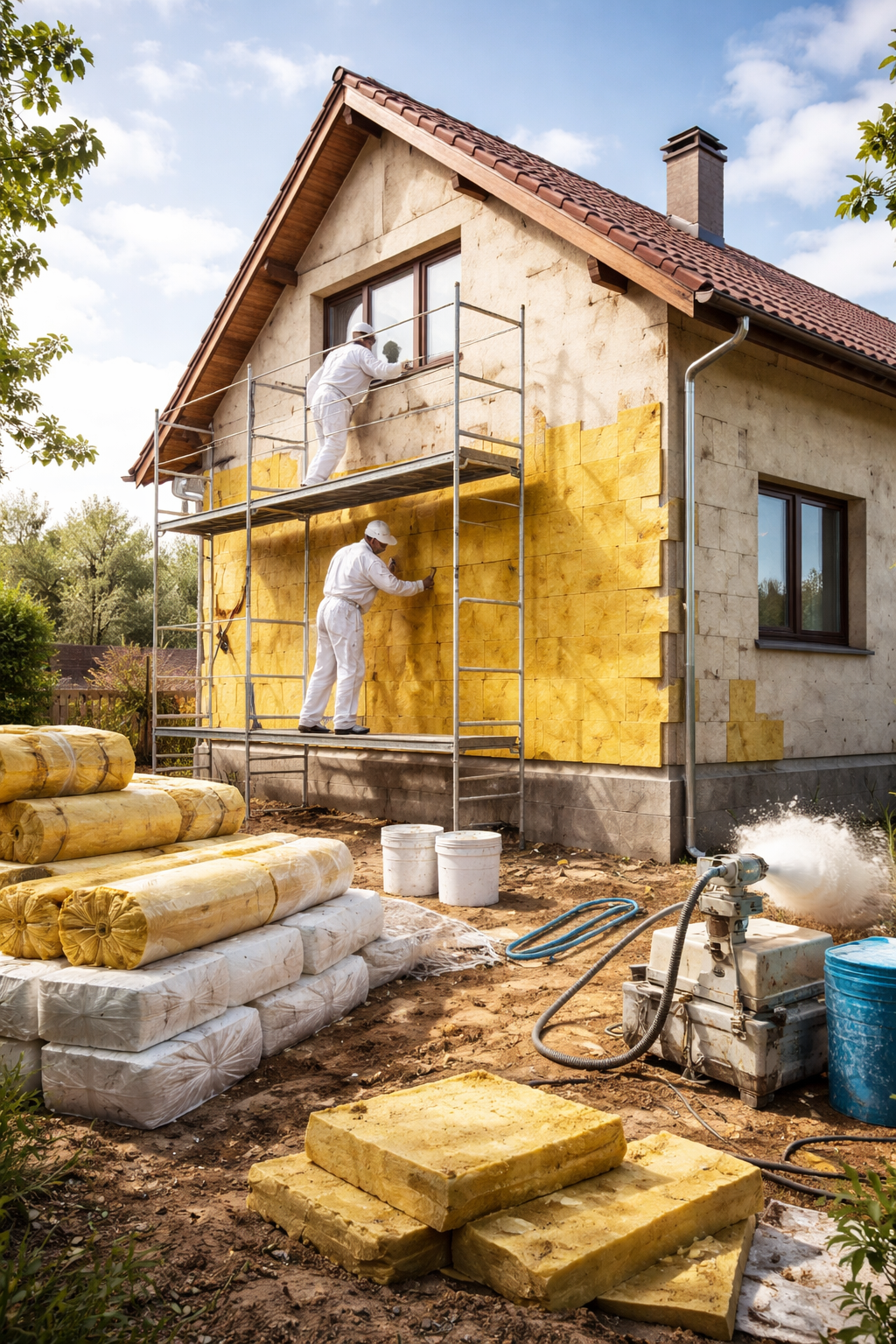 Профессиональное утепление домов в грозном — тепло, надежность, экономия