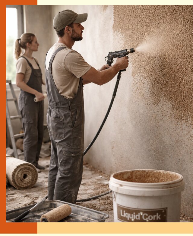 Утепление стен жидкой пробкой в грозном эффективное и долговечное